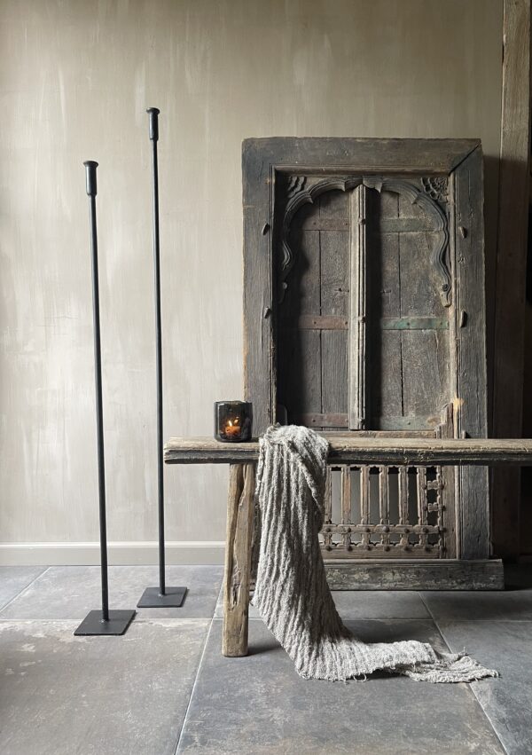 Vloerkandelaar Old Black 140 cm - Afbeelding 5