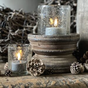 Windlicht Stone by Mooss  (7 x 8)