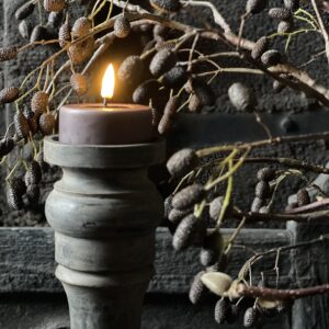 Mokka Led Wax JUMBO Waxinelichtjes (set van 2)