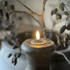 Mokka Led Wax Theelicht/ Waxinelicht (set van 2)