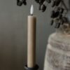 Caramel Led Wax Dinerkaars 15 cm (set van 2) - Afbeelding 4