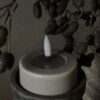Zand Led Wax JUMBO Theelicht/ Waxinelichtje (Set van 2 stuks) - Afbeelding 3