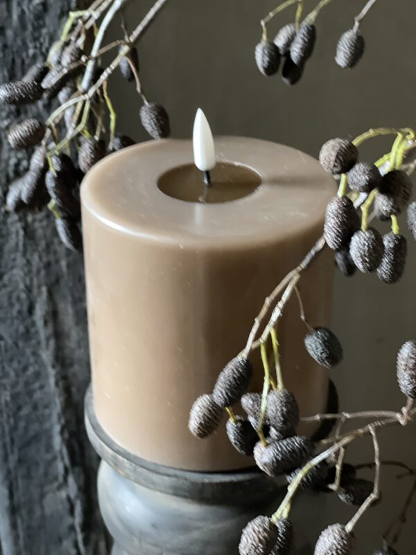 Caramel Led Wax JUMBO Theelicht/ Waxinelicht set van 2) - Afbeelding 4