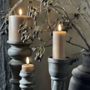 Caramel Led Wax JUMBO Theelicht/ Waxinelicht set van 2)