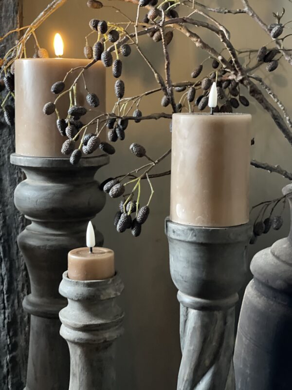 Caramel Led Wax JUMBO Theelicht/ Waxinelicht set van 2) - Afbeelding 3