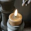 Caramel Led Wax Theelicht/ Waxinelichtje  (set van 2) - Afbeelding 2