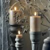 Caramel Led Wax JUMBO Theelicht/ Waxinelicht set van 2) - Afbeelding 2