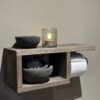 Wc Rolhouder Driftwood - Afbeelding 3