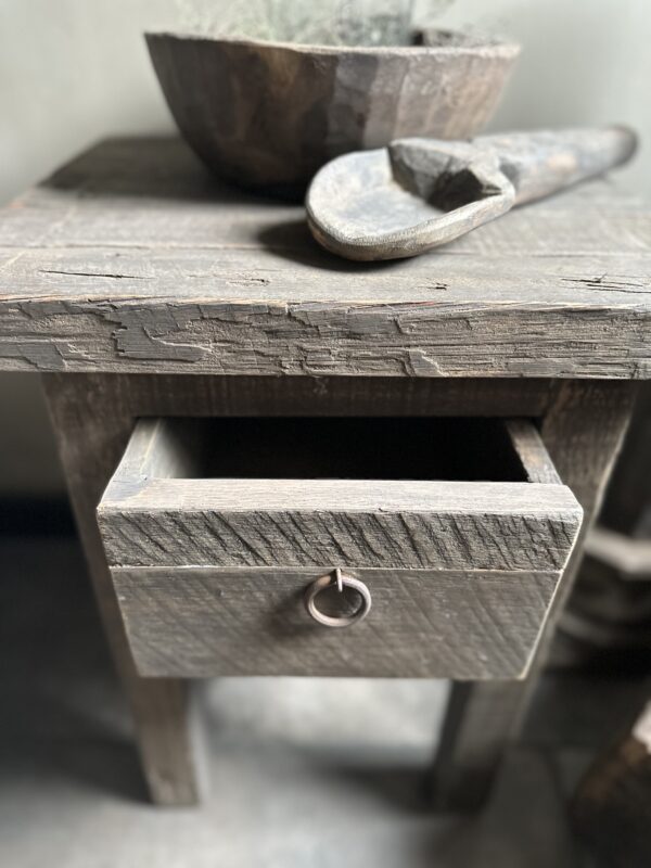 Klein Bijzettafeltje / Nachtkastje Driftwood Collectie - Afbeelding 6