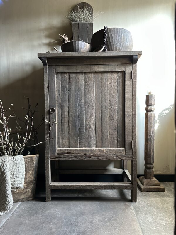 Eendeurskast JENONG Driftwood Collectie (Binnenkort weer op voorraad) - Afbeelding 3