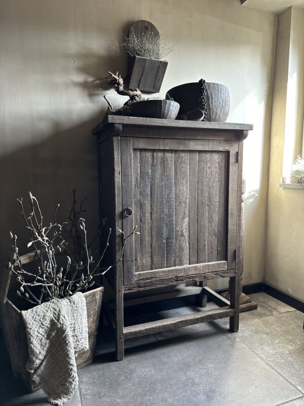 Eendeurskast JENONG Driftwood Collectie (Binnenkort weer op voorraad) - Afbeelding 2
