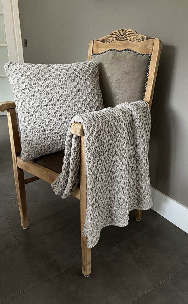 Kussen Antwerpen Pale Whisper - Afbeelding 6