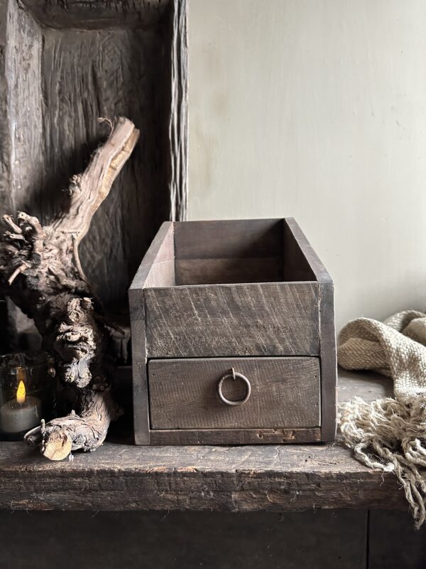 Kleine Gruttersbak Driftwood Met Lade - Afbeelding 2