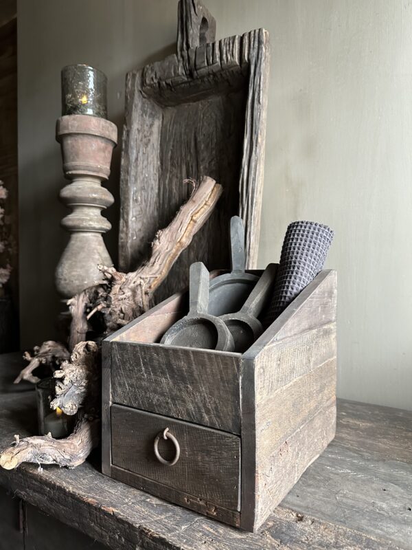Kleine Gruttersbak Driftwood Met Lade - Afbeelding 3
