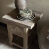 Klein Bijzettafeltje/ Nachtkastje Met Plank Driftwood Collectie - Afbeelding 3