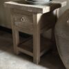 Klein Bijzettafeltje/ Nachtkastje Met Plank Driftwood Collectie - Afbeelding 6