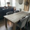 Tafel Blokpoot Driftwood Collectie (Op Bestelling leverbaar in verschillende afmetingen) - Afbeelding 2
