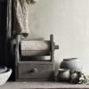 Keukenrol Houder Driftwood Met Lade - Afbeelding 5