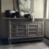 Dressoir BARI 2-Deurs/ 3 Lades Driftwood Collectie - Afbeelding 4