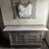Dressoir BARI 2-Deurs/ 3 Lades Driftwood Collectie - Afbeelding 6