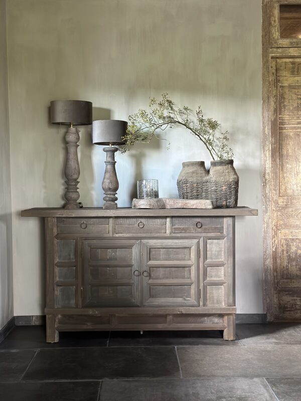 Dressoir BARI 2-Deurs/ 3 Lades Driftwood Collectie - Afbeelding 16