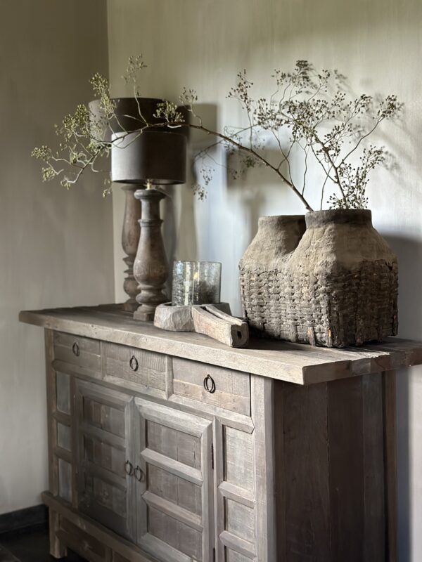Dressoir BARI 2-Deurs/ 3 Lades Driftwood Collectie - Afbeelding 15