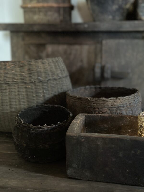 Oud Houten Bakje - Afbeelding 3