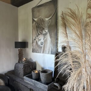 Handgeschilderd Kalkdoek (Alleen Afhalen)