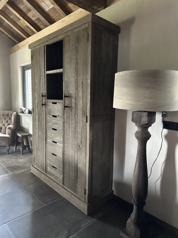 Opbergkast Bram XL 2-Deurs Driftwood Collectie - Afbeelding 2
