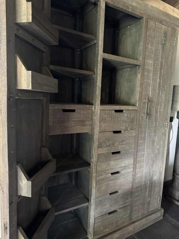 Opbergkast Bram XL 2-Deurs Driftwood Collectie - Afbeelding 4