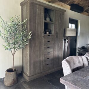 Opbergkast Bram XL 2-Deurs Driftwood Collectie