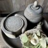 Onderzetters Vintage Grey 6 Stuks In Houder - Afbeelding 2