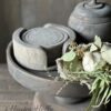 Onderzetters Vintage Grey 6 Stuks In Houder - Afbeelding 5