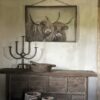 Handgeschilderd Kalkdoek Schotse Hooglanders San7 - Afbeelding 5