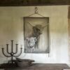 Handgeschilderd Kalkdoek Shotse Hooglanders San7