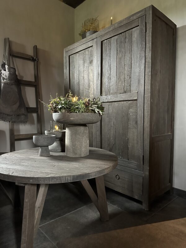 Kast 2-Deurs /2-Lades Driftwood - Afbeelding 2
