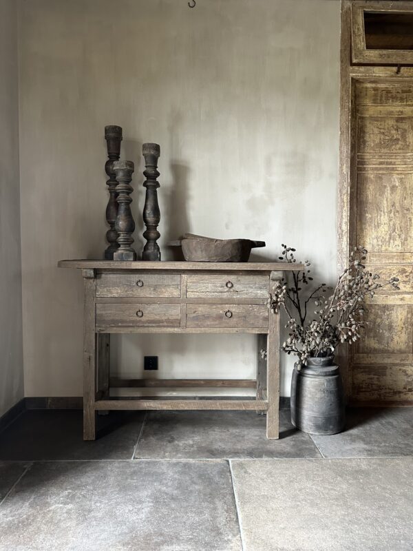 Sidetable JENONG 4-Lades Driftwood