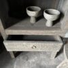 Hoge Kast Met Lade Driftwood - Afbeelding 3