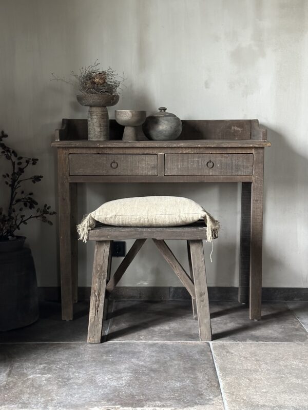 Smalle Hoge Sidetable Driftwood - Afbeelding 7