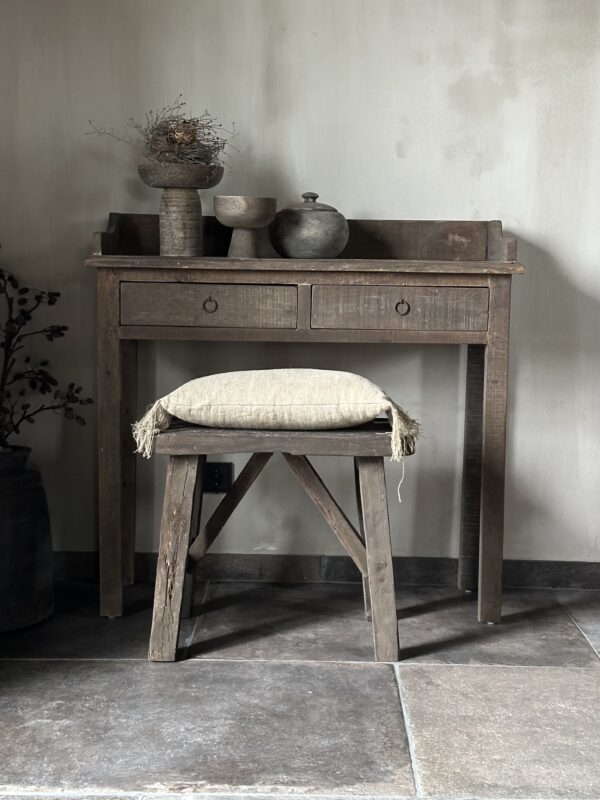 Smalle Hoge Sidetable Driftwood - Afbeelding 3