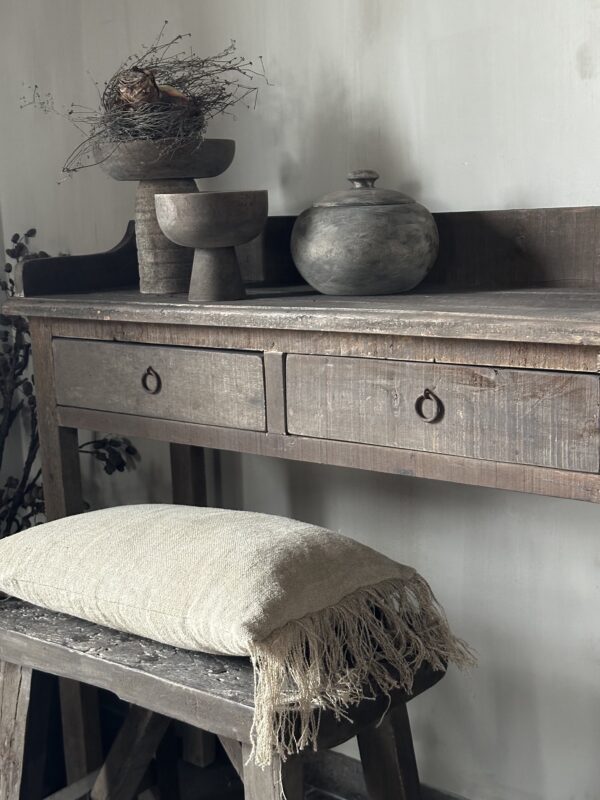 Smalle Hoge Sidetable Driftwood - Afbeelding 5