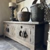 Tv Dressoir Driftwood 4-Deurs Schuifsluiting - Afbeelding 2
