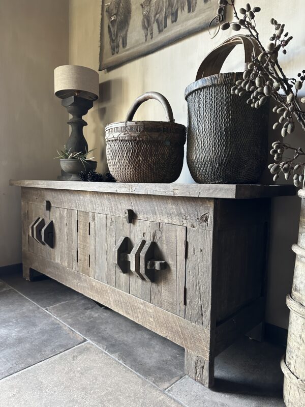 Tv Dressoir Driftwood 4-Deurs Schuifsluiting - Afbeelding 2