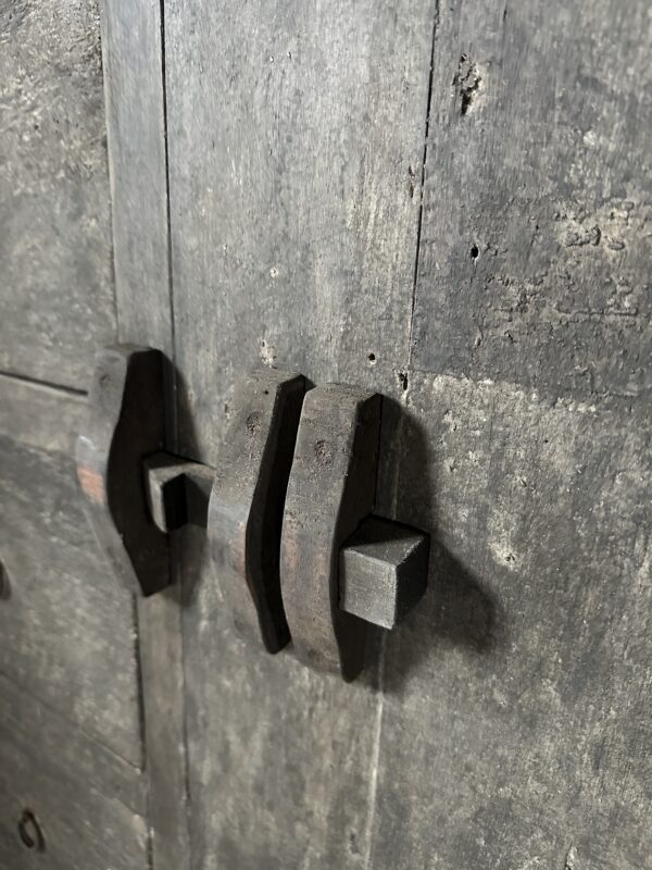 Oud Houten Barnwood Kast (Gereserveerd) - Afbeelding 4
