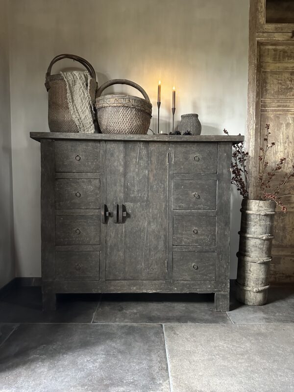 Oud Houten Barnwood Kast (Gereserveerd)