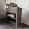 Sidetable Kota 2-Lades 80 cm Driftwood - Afbeelding 5