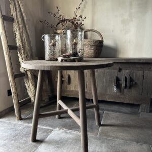 Hoge Bijzettafel 80 cm