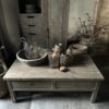 Salontafel 2-Lades Driftwood 120x60 - Afbeelding 2
