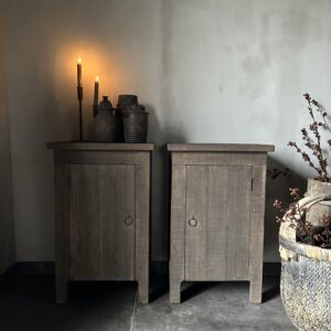 Set Van 2 Driftwood Nachtkastjes