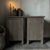 Set Van 2 Driftwood Nachtkastjes - Afbeelding 5
